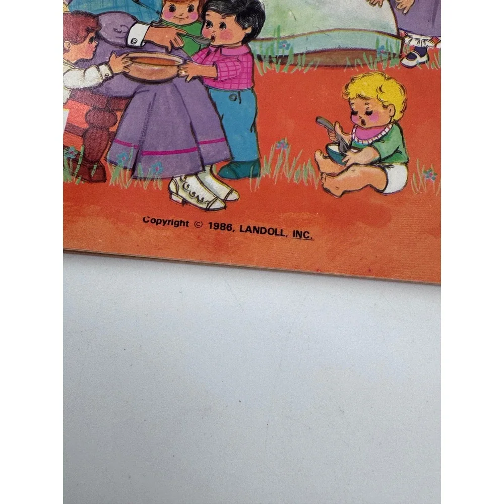 Landoll Merrigold Vintage Coloring Books Kids Activity Books Nursery Rhyme Lot 7